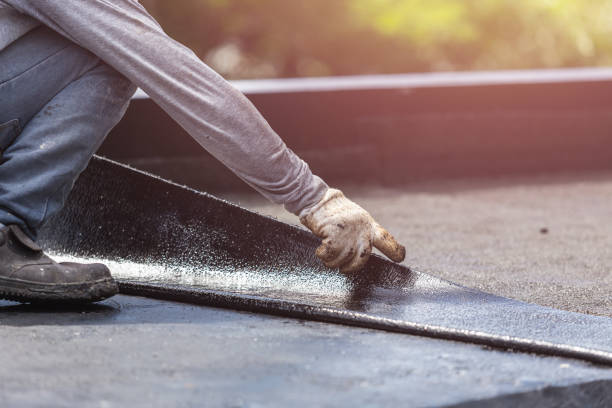 Professional Basement Waterproofing technician working in Wilberforce, OH